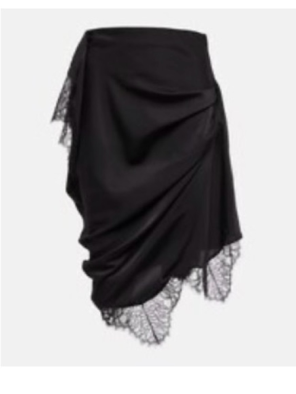 JWAnderson silk asymmetrical skirt mid-length SZ 8